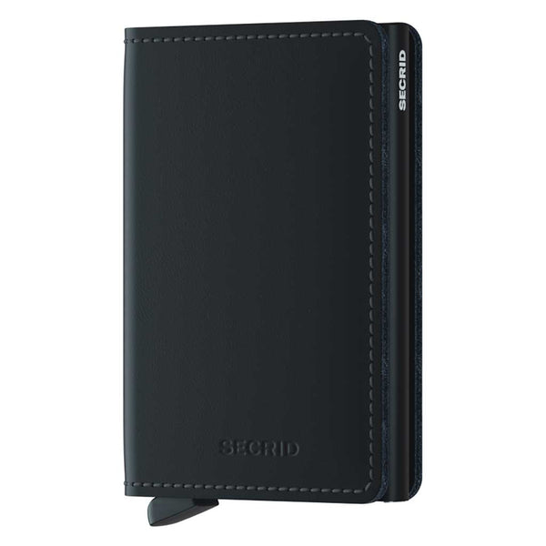 Slimwallet Matte Secrid sm-black Wallets One Size / Black