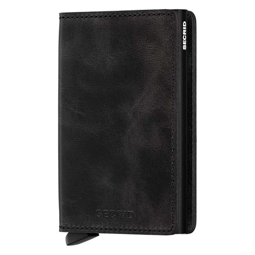 Slimwallet Vintage Secrid sv-black Wallets One Size / Black