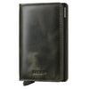 Slimwallet Vintage Secrid sv-olive-black Wallets One Size / Olive/Black