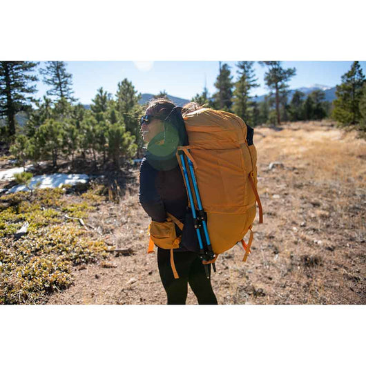 Sierra Designs | New Flex Capacitor 60-80L Backpack | Majolica Blue