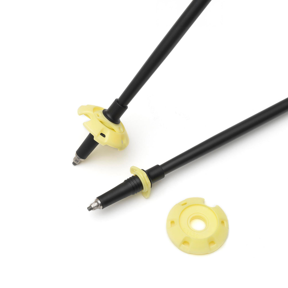 Running Poles Carbon Z | Fixed | 130cm Silva 38609 Walking Poles 130cm / Black/Yellow