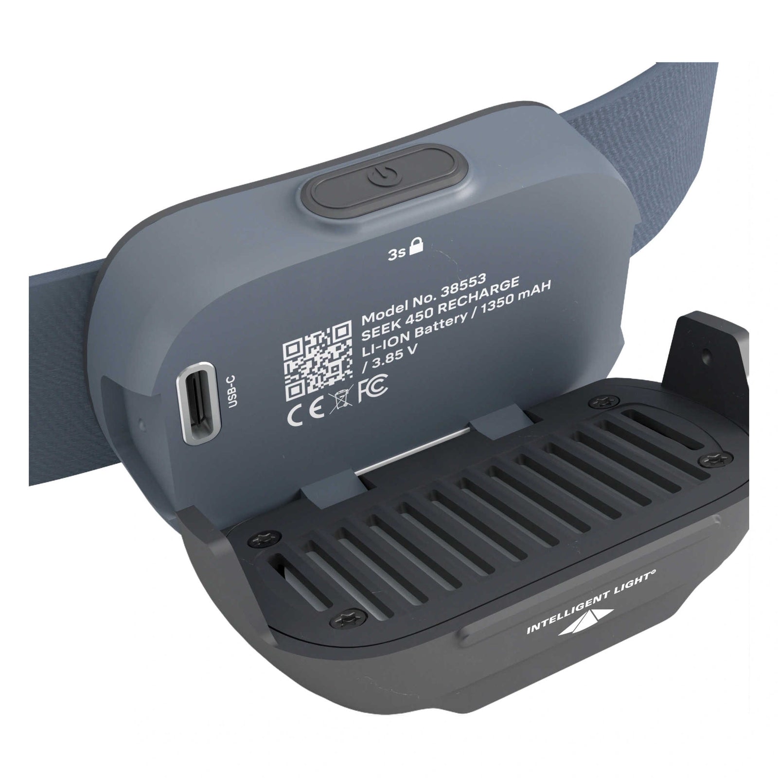 Seek 450 Recharge Silva 38553 Head Torches One Size / Stormy Sky