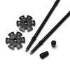 Trekking Poles | Alu Z-Fold | Adjustable | 115-135cm Silva 38455 Walking Poles 115-135cm / Black