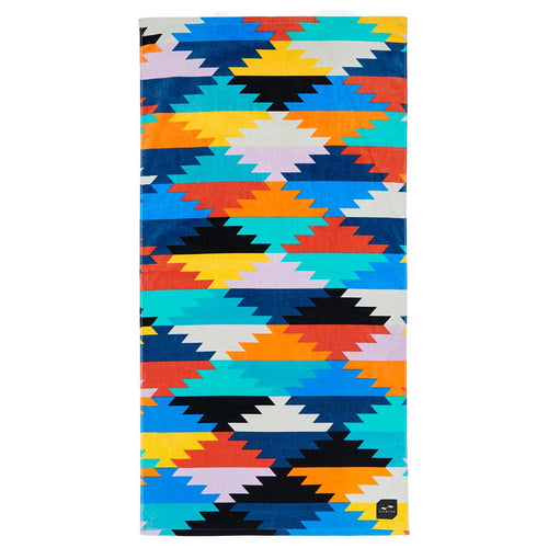 Stacked Beach Towel Slowtide STRP016 Beach Towels One Size / Deep Pacific