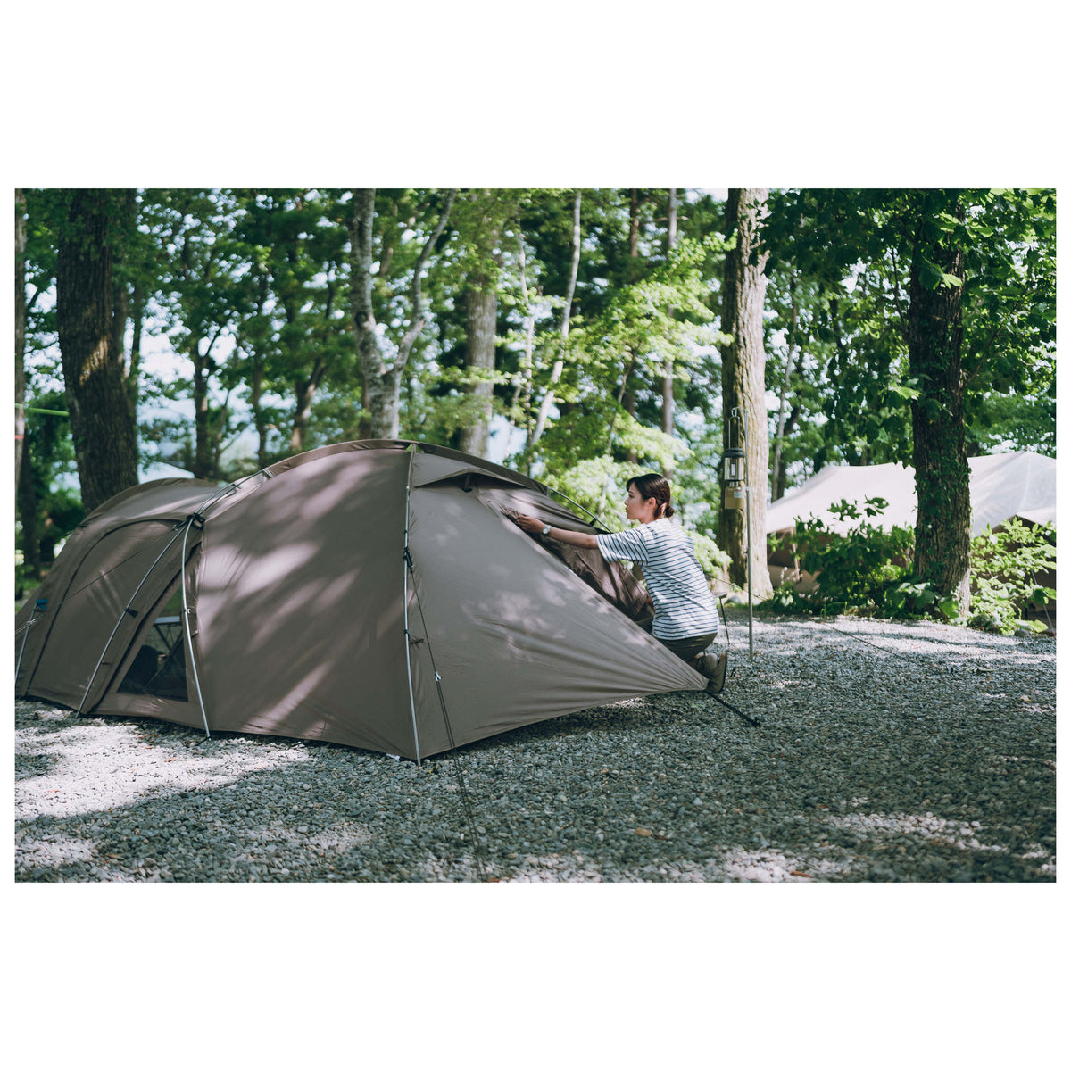 Amenity Dome 2P Snow Peak SD-020 Tents 2P / Taupe