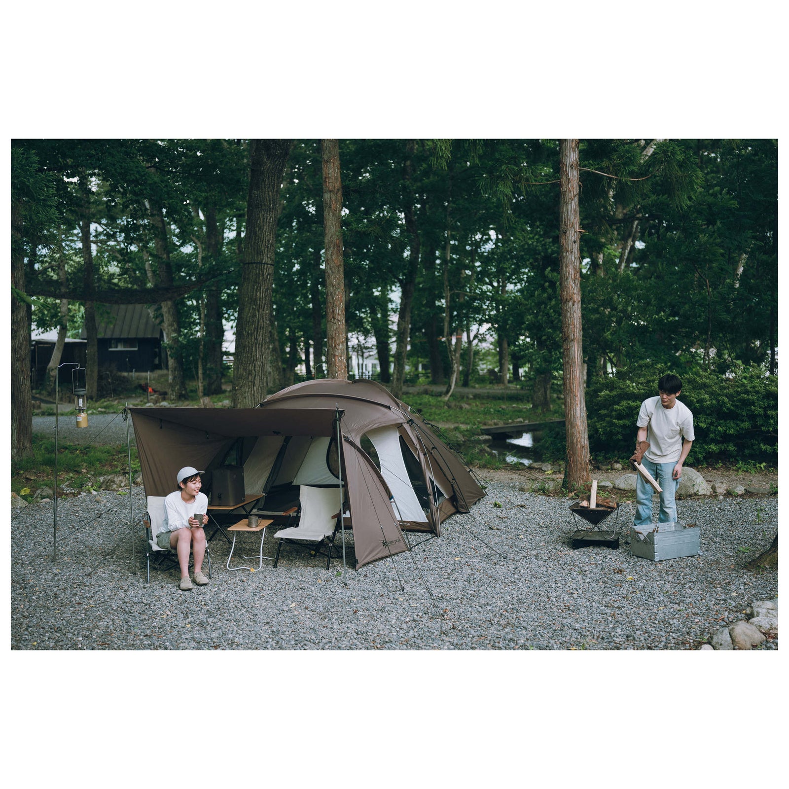 Amenity Dome 3P Snow Peak SD-030 Tents 3P / Taupe
