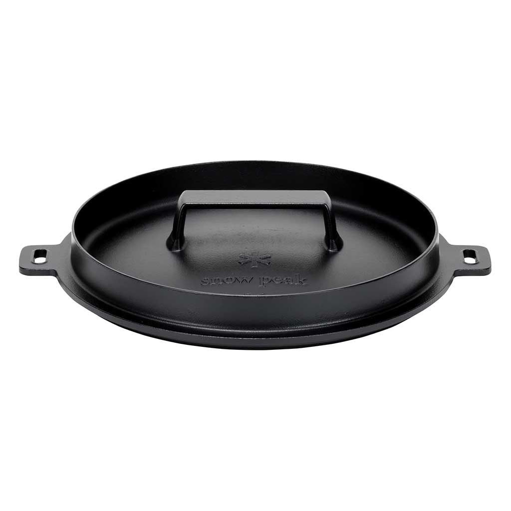 Cast Iron Oven 26cm Snow Peak CS-520 Dutch Ovens 26cm / Black