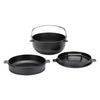 Cast Iron Oven 26cm Snow Peak CS-520 Dutch Ovens 26cm / Black