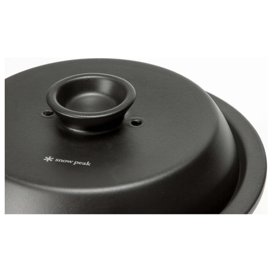 Snow Peak | Earthen Pot Zen | Clay Pot Rice Set | Black | WildBounds
