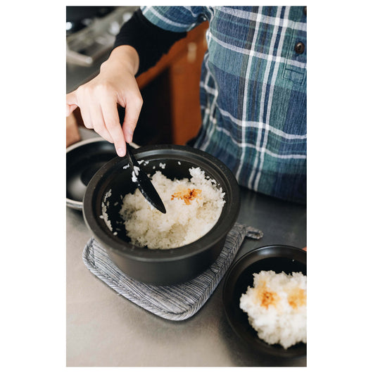 Snow Peak | Earthen Pot Zen | Clay Pot Rice Set | Black | WildBounds