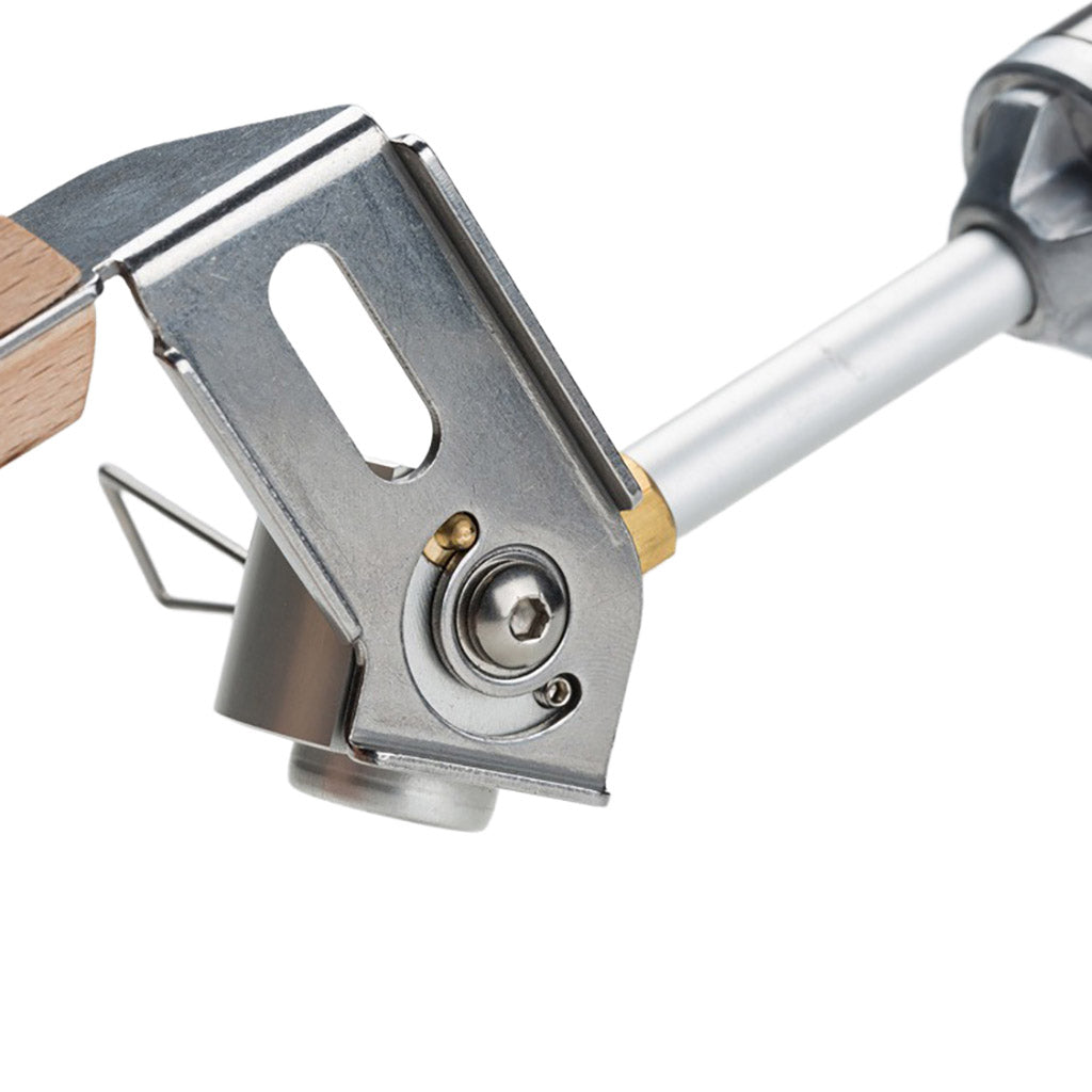Folding Torch Snow Peak GT-120 Firepit Accessories One Size / Stainless Steel/Natural Wood