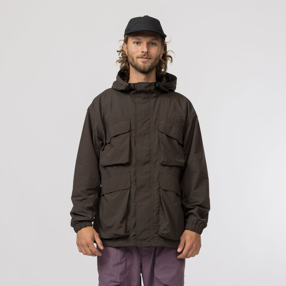 Nylon Double Rip Jacket Snow Peak Unisex Jackets
