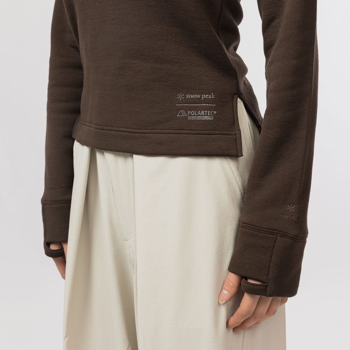 Polartec Power Wool Pullover | Women's Snow Peak Women's Fleece Jackets