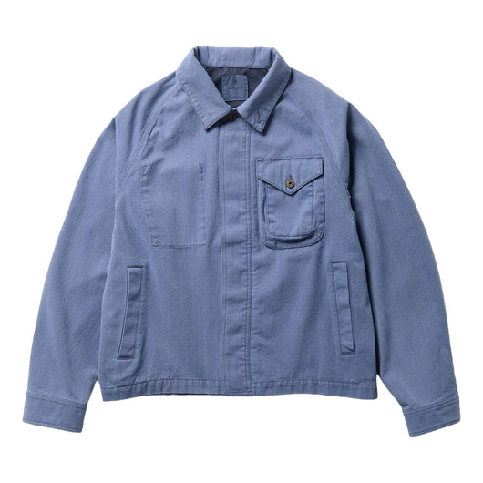 Snow Peak | Sulfur Dyed Fade Coverall | Stone-Wash Cotton Jacket