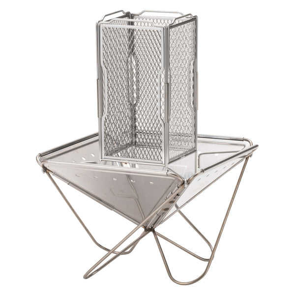 TAKIBI Hearth Starter Set Snow Peak SET-060EK Firepits One Size / Silver