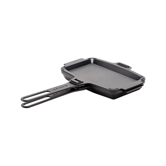 Snow Peak | Takibi Sandwich Skillet | Sandwich Maker | Black