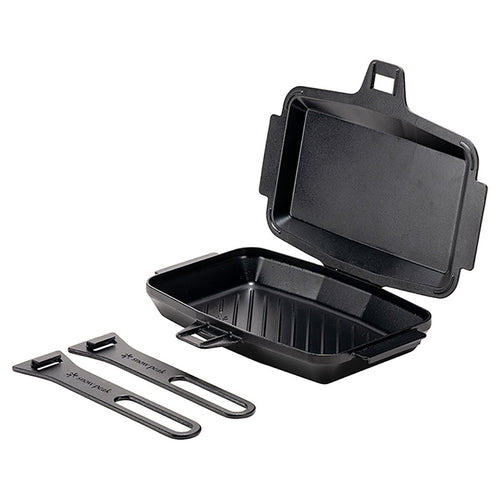 Takibi Sandwich Skillet Snow Peak GR-050 Sandwich Makers One Size / Black