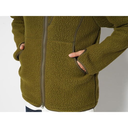 Snow Peak | Thermal Boa Fleece Jacket (2023) | Olive | WildBounds UK