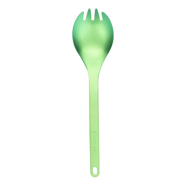 Titanium Colour Spork Snow Peak SCT-004GR Forks & Spoons One Size / Green
