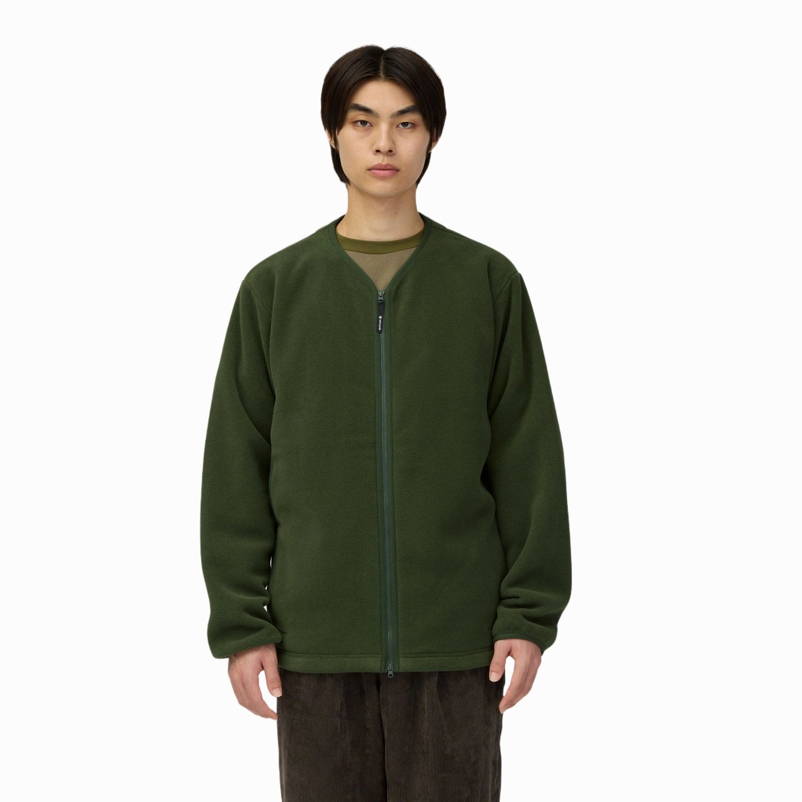 Water-Repellent Fleece Cardigan Snow Peak Unisex Cardigans