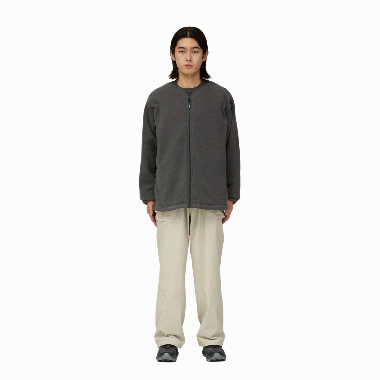 Water-Repellent Fleece Cardigan Snow Peak Unisex Cardigans