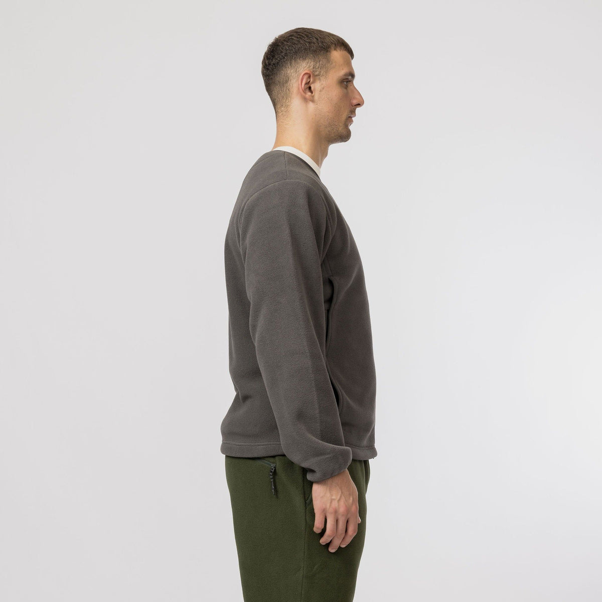Water-Repellent Fleece Cardigan Snow Peak Unisex Cardigans