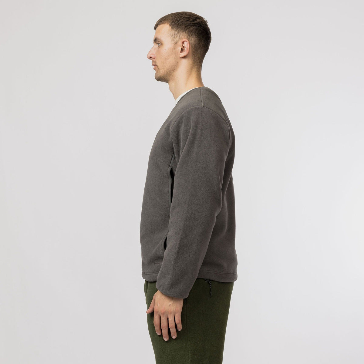Water-Repellent Fleece Cardigan Snow Peak Unisex Cardigans