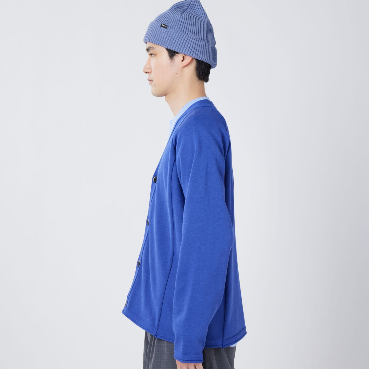 Water-Repellent Knit Cardigan Snow Peak Unisex Cardigans