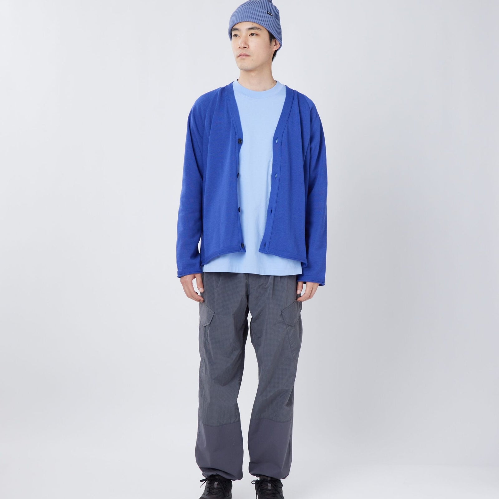 Water-Repellent Knit Cardigan Snow Peak Unisex Cardigans