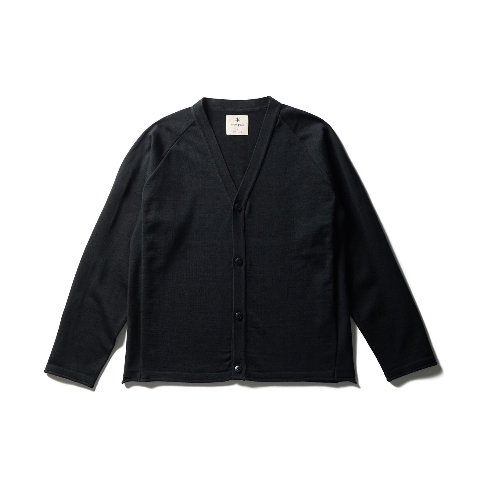 Water-Repellent Knit Cardigan Snow Peak Unisex Cardigans