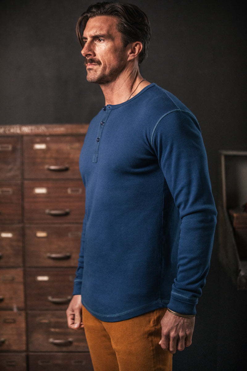 New Elder Henley Shirt &SONS Men's Henleys