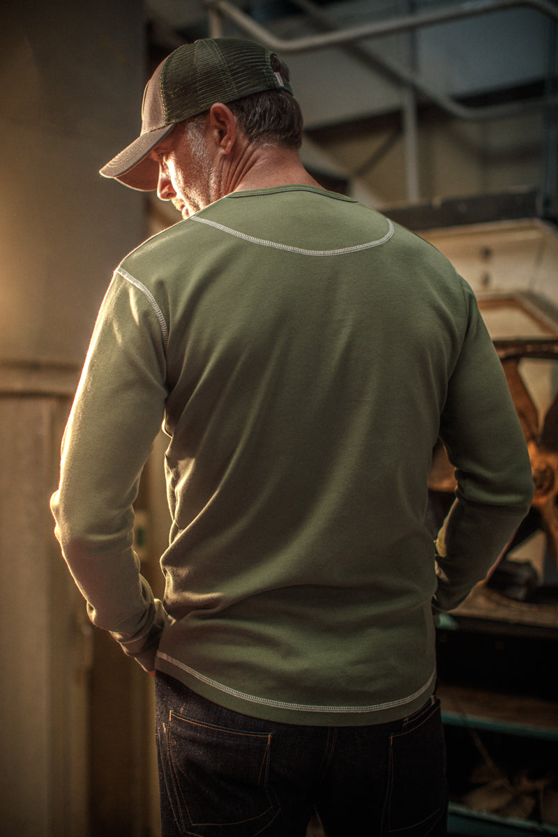 New Elder Henley Shirt &SONS Men's Henleys