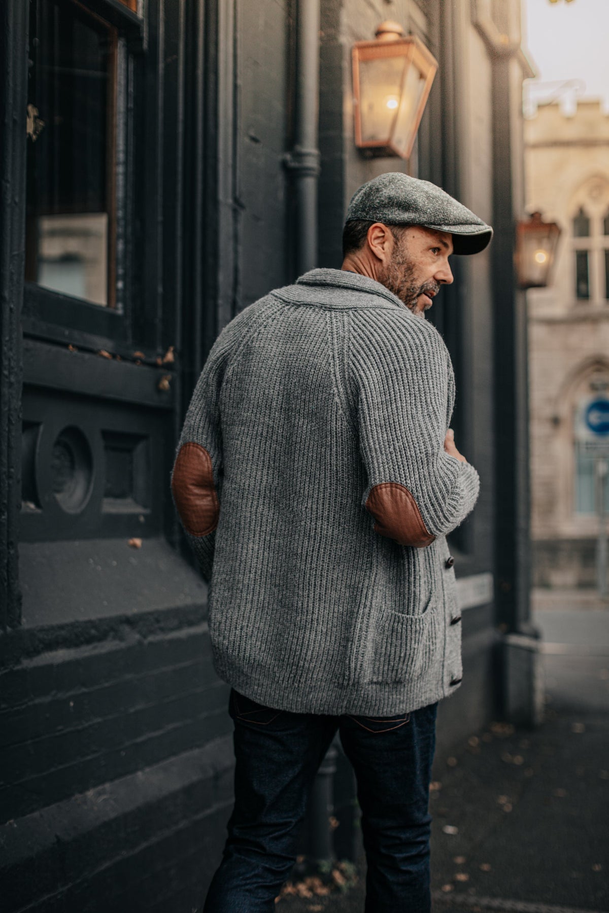 Pioneer British Wool Cardigan &SONS Men's Knitted Cardigans