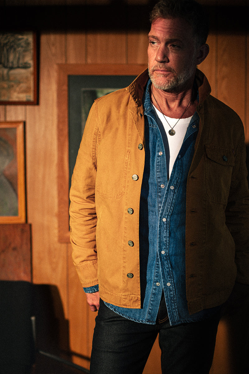 RYDER Hardwear Canvas Jacket &SONS HARDW-S Men's Jackets Small / Sand
