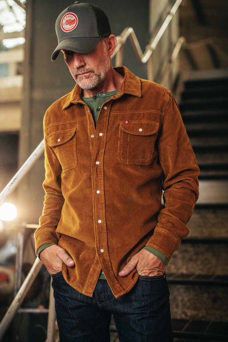 Sunday Shirt | Corduroy &SONS Men's Shirts