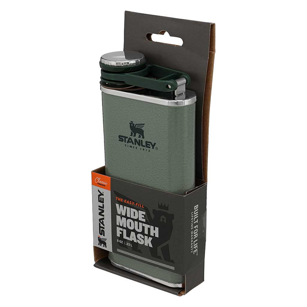 Easy-Fill Wide Mouth Flask Stanley 10-00837-126 Flasks 230ML / Hammertone Green