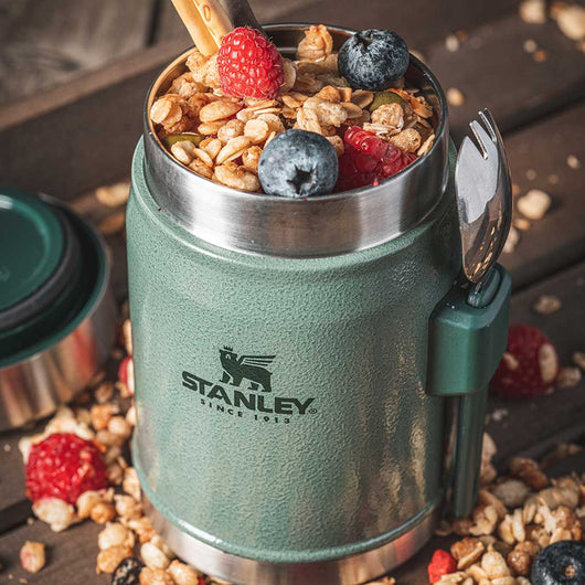 Stanley | Legendary Food Jar + Spork | Hammertone Green | WildBounds
