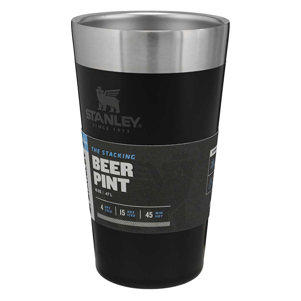 Stacking Tumbler Stanley 10-02282-058 Tumblers 470ML / Matte Black Pebble