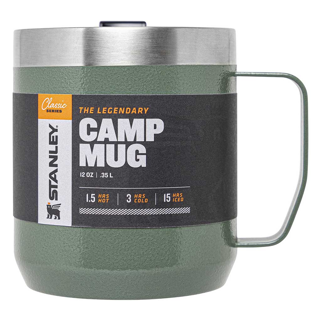 Stay-Hot Camp Mug Stanley 10-09366-005 Mugs 350ML / Hammertone Green