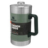 Stay-Hot French Press Stanley 10-02888-048 French Presses 1.4L / Hammertone Green