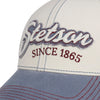 Baseball Cap | Vintage Distressed Stetson 7721143-28-OS Caps & Hats One Size / White/Blue