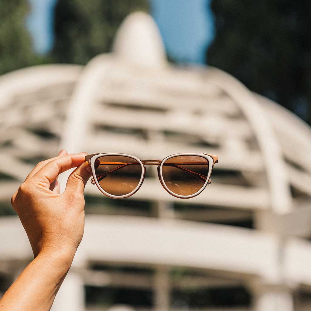Catalina Sunski SUN-CT-IAM Sunglasses One Size / Ivory Amber