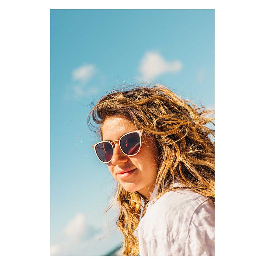 Catalina Sunski SUN-CT-IAM Sunglasses One Size / Ivory Amber