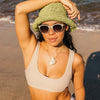 Makani Sunski SUN-MK-ISS Sunglasses One Size / Ivory Sepia