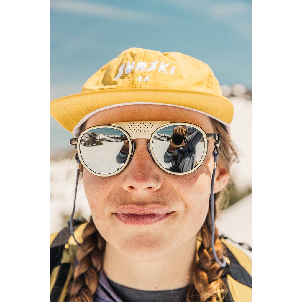 Strada Sunski SUN-ST-ISI Sunglasses One Size / Ivory Silver