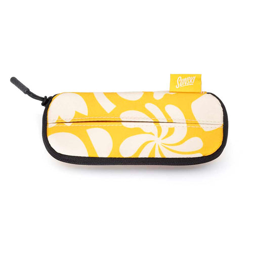 Zipper Case Sunski ACC-CA-YSQ Sunglasses Accessories One Size / Yellow Squiggles