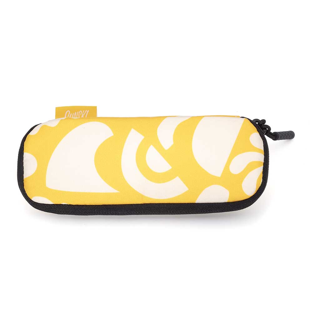 Zipper Case Sunski ACC-CA-YSQ Sunglasses Accessories One Size / Yellow Squiggles