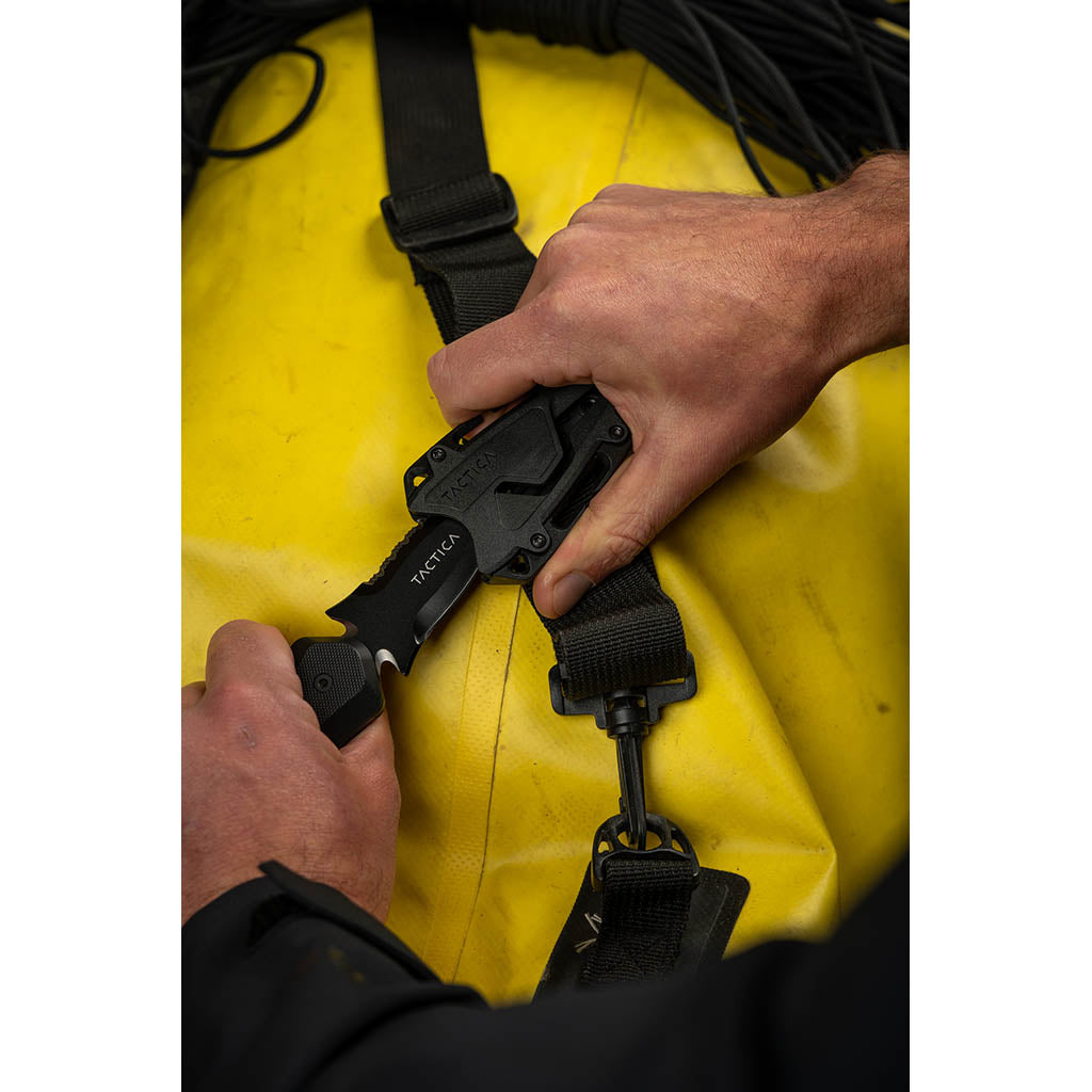 K.220 Search & Rescue Knife | Compact TACTICA TCK0220CB-BLKBLK Knives One Size / Black - Blunt