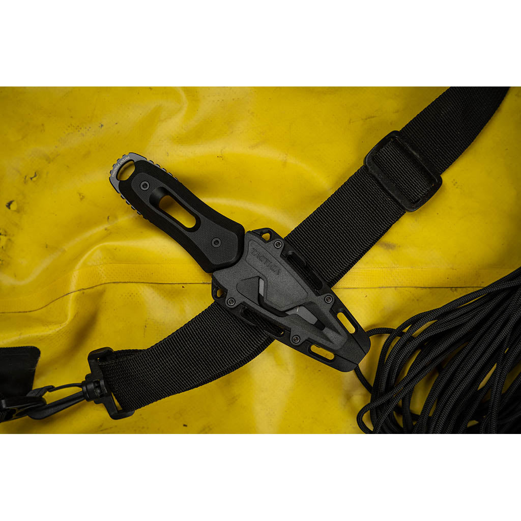 K.220 Search & Rescue Knife | Compact TACTICA TCK0220CB-BLKBLK Knives One Size / Black - Blunt