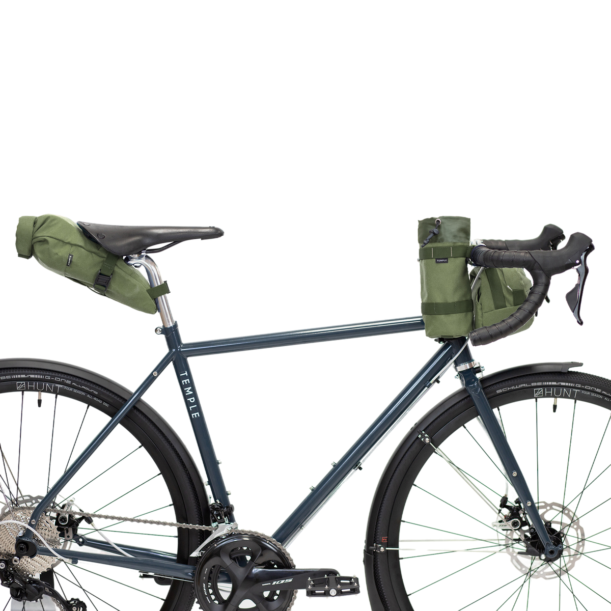 Snack Bag Temple Cycles TS-SNK-OLI Bike Bags 1L / Olive Green